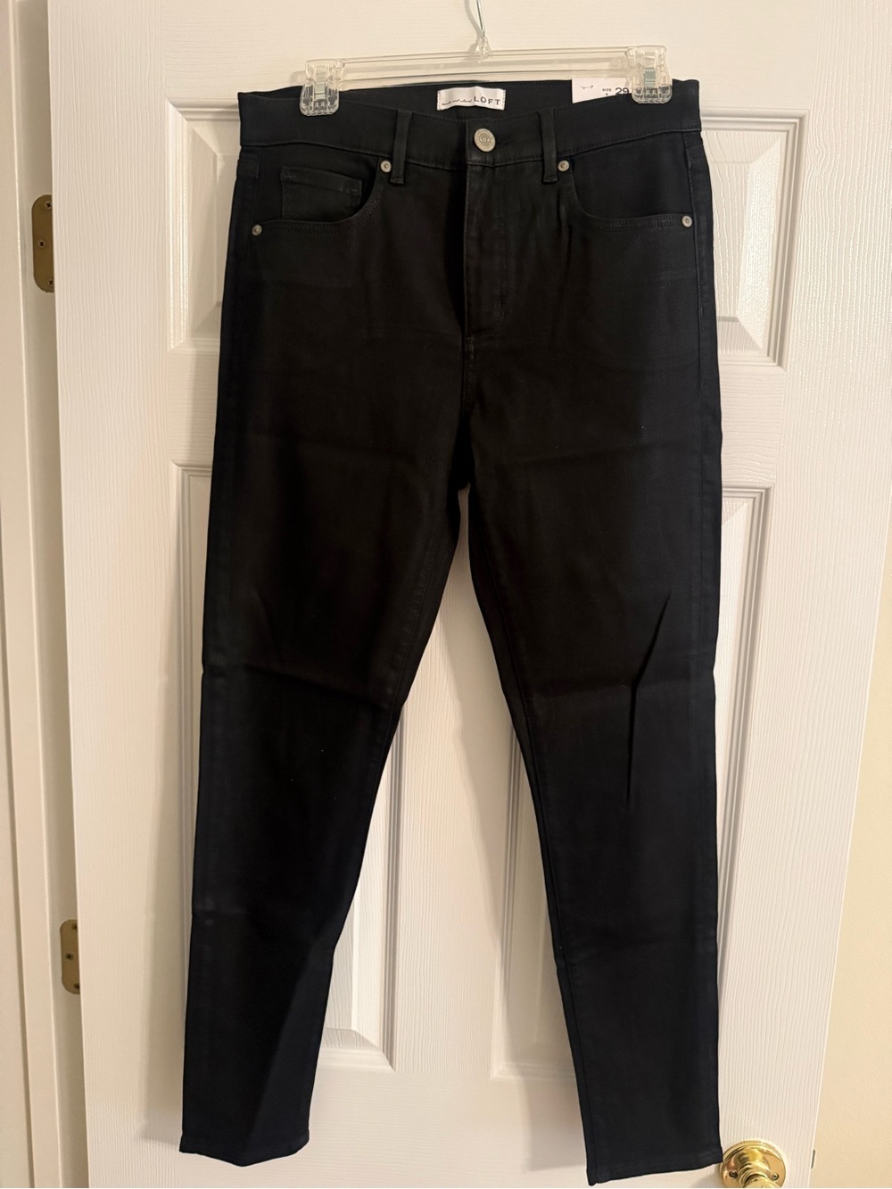 Black LOFT Slim Jeans